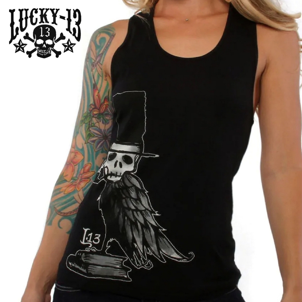Lucky 13 Little Liar Tank Top Pinup/Rockabilly